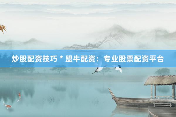 炒股配资技巧 * 盟牛配资：专业股票配资平台