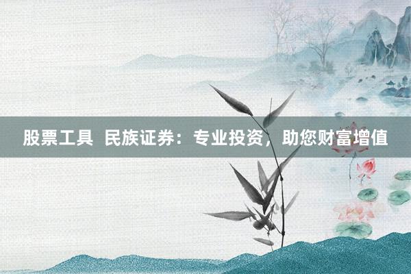 股票工具  民族证券：专业投资，助您财富增值